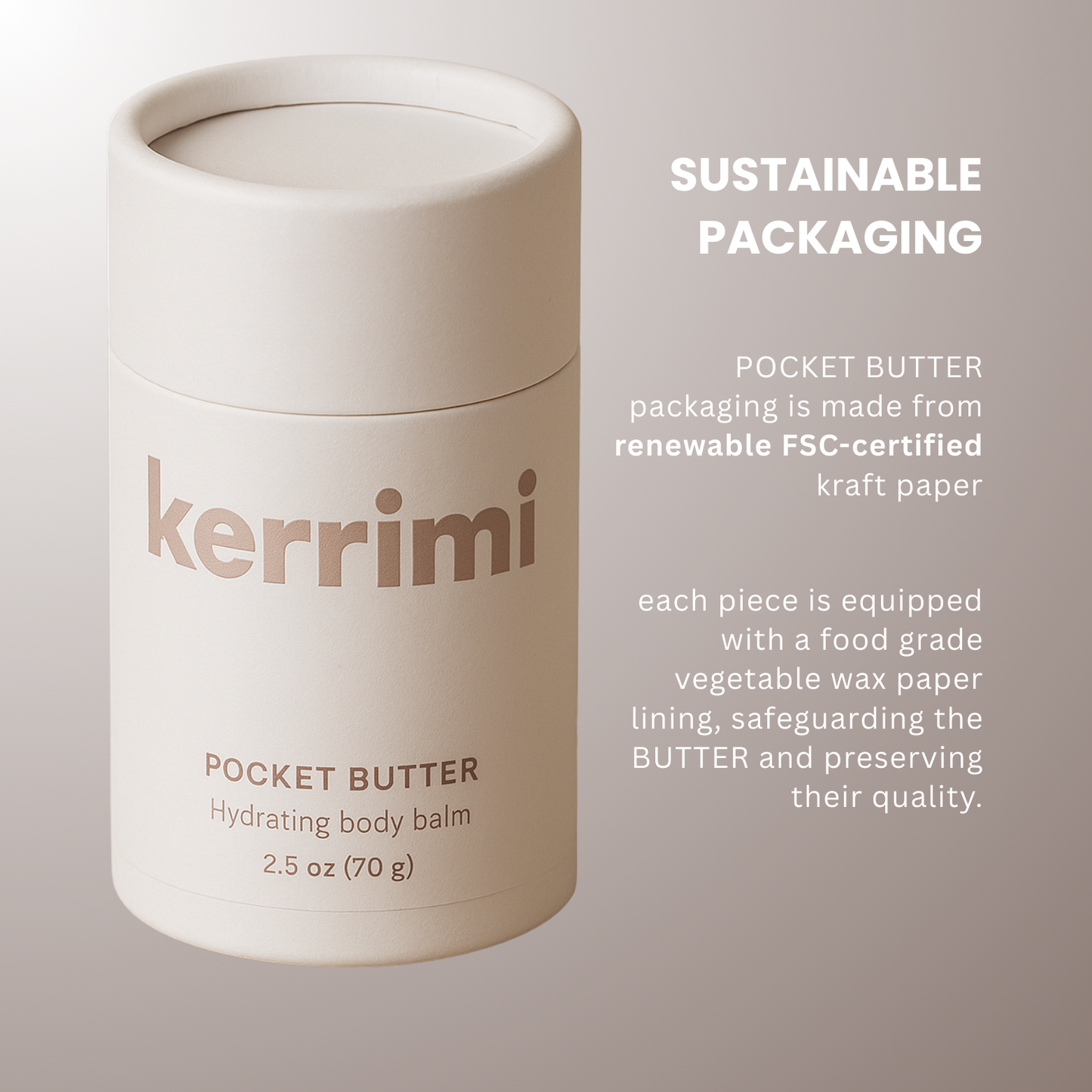 POCKET BUTTER